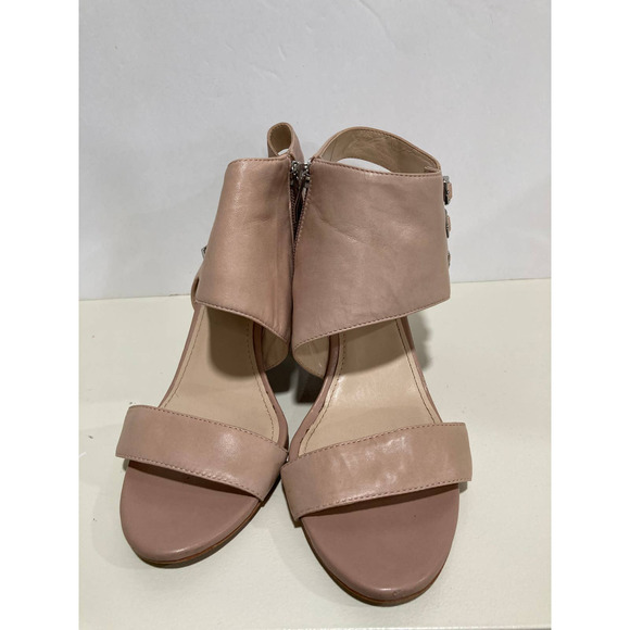 Vince Camuto Lyssia Wedge beige‎ leather sandals size 10M - Picture 1 of 8